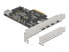 Фото #2 товара Delock 90059 - PCIe - USB 3.2 Gen 2 (3.1 Gen 2) - Low-profile - PCIe 3.0 - SATA 15-pin - 10 Gbit/s