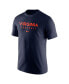 Фото #3 товара Men's Navy Virginia Cavaliers Team Issue Performance T-shirt
