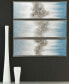 Фото #6 товара Sequence Textured Metallic Hand Painted Wall Art Set by Martin Edwards, 60" x 20" x 1.5"
