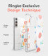 Чехол для смартфона Ringke Fusion Galaxy S22+ Floral Transparentный