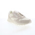 Фото #4 товара Reebok Classic Leather Mens Beige Suede Lace Up Lifestyle Sneakers Shoes