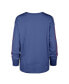 Women's Royal Distressed New York Giants Tom Cat Long Sleeve T-shirt