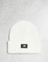 Фото #2 товара New Balance waffle knit beanie in white