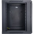 Фото #8 товара Inter-Tech SMA-6409 - Wall mounted rack - 9U - 30 kg - Key lock - 16.7 kg - Black