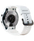 Фото #3 товара Men's Digital White Resin Strap Watch 45mm, DWH5600-7