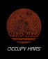 ფოტო #2 პროდუქტის Men's Occupy Mars Raglan Baseball Word Art T-shirt
