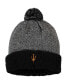 Фото #1 товара Women's Black Arizona State Sun Devils Snug Cuffed Knit Hat with Pom