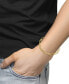 ფოტო #2 პროდუქტის EFFY® Men's Polished Link Bracelet in 14k Gold-Plated Sterling Silver