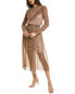 Фото #1 товара Ted Baker Debbix Midi Dress Women's Beige 2