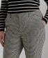 Plus Size Cropped Houndstooth Pants