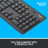 Logitech MK295 Silent Wireless Combo - Full-size (100%) - USB - QWERTY - Graphite - Mouse included