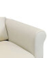 Фото #6 товара CLOSEOUT! Kared 84" Roll Arm Leather Sofa, Created for Macy's