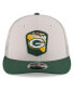 Men's Stone, Green Green Bay Packers 2023 Salute To Service Low Profile 9FIFTY Snapback Hat