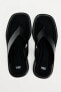 Фото #8 товара Flat strappy slider sandals ZARA