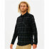 Фото #3 товара Рубашка с длинным рукавом мужская Rip Curl Checked in Flannel Franela Чёрный