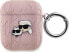 Фото #1 товара Karl Lagerfeld Karl Lagerfeld KLA2PGKCPP AirPods 1/2 cover różowy/pink Monogram Karl & Choupette Head