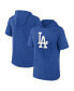 Фото #1 товара Men's Royal Los Angeles Dodgers Short Sleeve Hoodie T-shirt