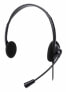 Фото #8 товара Manhattan Stereo USB-Headset - Federleichtes - ohraufliegendes Design (On-Ear) - kabelgebunden - USB-A-Stecker - verstellbares Mikrofon - schwarz - Kopfhörer - Kopfband - Büro/Callcenter - Schwarz - Binaural - 1,5 m