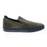 Фото #1 товара Emerica Wino G6 Slip-On Mens Green Suede Skate Inspired Sneakers Shoes
