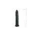 Фото #4 товара Realistic Dildo Black 28.5 cm