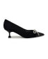 ფოტო #3 პროდუქტის Women's Wendon Bridal Tapered Heel Slip-on Dress Pumps