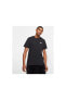 Sportwear Erkek Siyah Sıfır Yaka Tişört (ar4997-013)