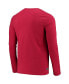 ფოტო #4 პროდუქტის Men's Red Tampa Bay Buccaneers Combine Authentic Static Abbreviation Long Sleeve T-shirt