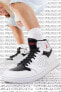 Фото #1 товара Jordan Access Jumpman Leather Sneaker Hakiki Deri Bilekli Spor Ayakkabı Beyaz Siyah