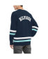 Фото #2 товара Men's Navy Seattle Kraken Nolan Long Sleeve T-shirt