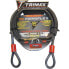 TRIMAX LOCKS Quadra Braid Trimaflex Cable 15´