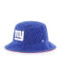 Фото #1 товара Men's Royal New York Giants Thick Cord Bucket Hat