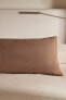 Фото #6 товара Washed linen cushion cover