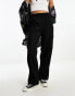 Фото #8 товара Only wide leg cargo trousers in black