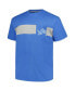 Фото #2 товара Men's Aidan Hutchinson Blue Detroit Lions Big Tall T-Shirt