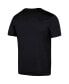 ფოტო #4 პროდუქტის Men's Black Utah Utes School Logo Performance Cotton T-shirt