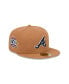 Фото #1 товара Men's Brown Atlanta Braves Color Pack 59FIFTY Fitted Hat