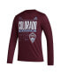 Фото #3 товара Men's Burgundy Colorado Rapids Club DNA Long Sleeve T-shirt