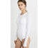 Фото #4 товара ATM Anthony Thomas Melillo 278167 Women's Long Sleeve Bodysuit, White, M