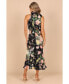 ფოტო #3 პროდუქტის Women's Anabelle Halter Neck Midi Dress
