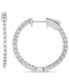 Lab Grown Diamond Small Hoop Earrings (1 ct. t.w.) in 14k White Gold