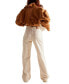 ფოტო #2 პროდუქტის Women's Cotton Tinsley Baggy High-Rise Straight Jeans