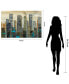 Фото #6 товара Urban Lights I II Frameless Free Floating Tempered Glass Panel Graphic Wall Art, 48" x 32" x 0.2"