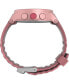 Фото #3 товара Unisex Ironman T200 Quartz Digital Pink Silicone Strap 42mm Round Watch