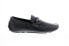 Фото #2 товара Giorgio Brutini Traveler 479391 Mens Black Leather Loafers Moccasin Shoes