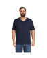 Фото #3 товара Big & Tall Super-T Short Sleeve V-Neck T-Shirt