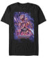 Фото #2 товара Marvel Men's Avengers Endgame Galaxy Poster, Short Sleeve T-shirt