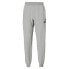 Фото #3 товара Puma Logo Classic Sweatpants Mens Grey Casual Athletic Bottoms 532419-04