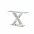 Фото #2 товара Журнальный столик DKD Home Decor Белый Серый Серебряный Кристалл Сталь (120 x 40 x 75 см)