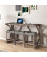 Фото #11 товара Multifunctional Dining and Game Room Table Set