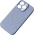 Hurtel Silikonowe magnetyczne etui iPhone 13 Pro Silicone Case Magsafe - szaroniebieskie